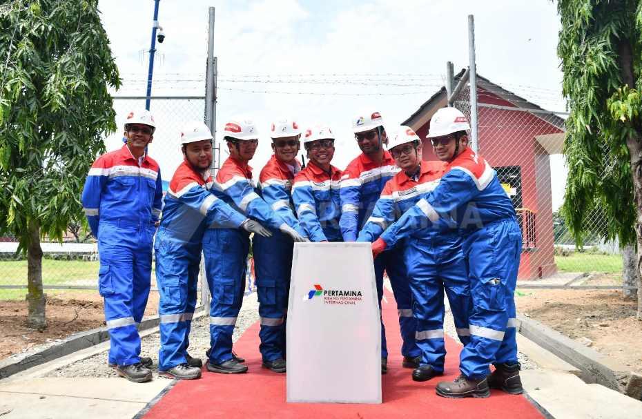 Resmikan PLTS Kilang Balongan, Pertamina Tancap Gas Dekarbonisasi