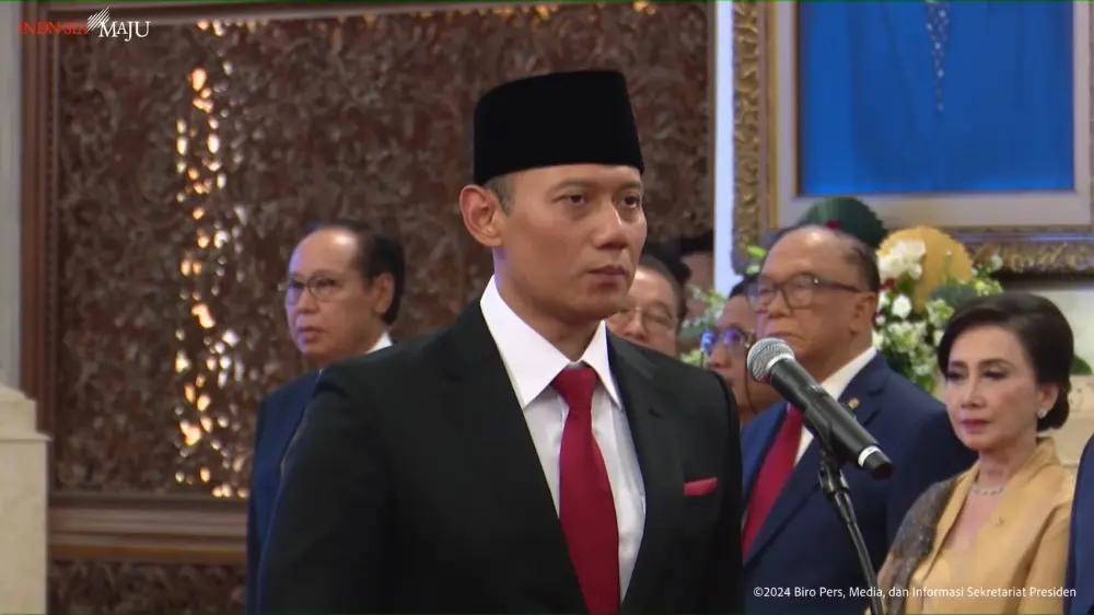 Ini Tugas AHY jadi Menteri ATR/BPN Sesuai Perpres