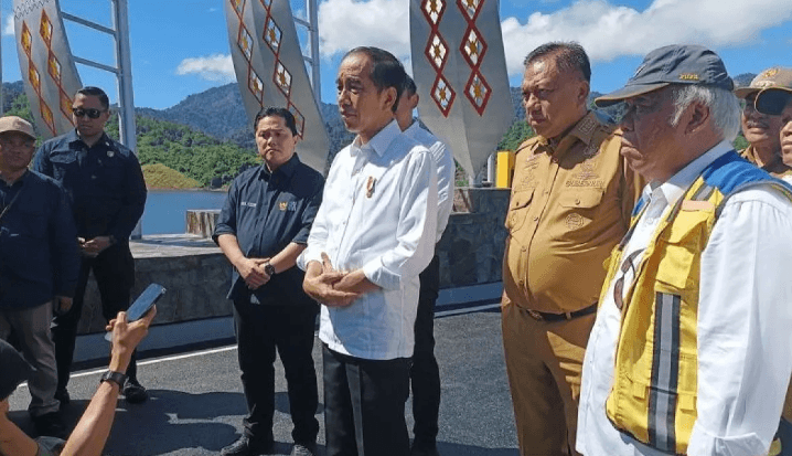 Jokowi: RI Punya 4.400-an Sungai, Baru 292 Miliki Bendungan
