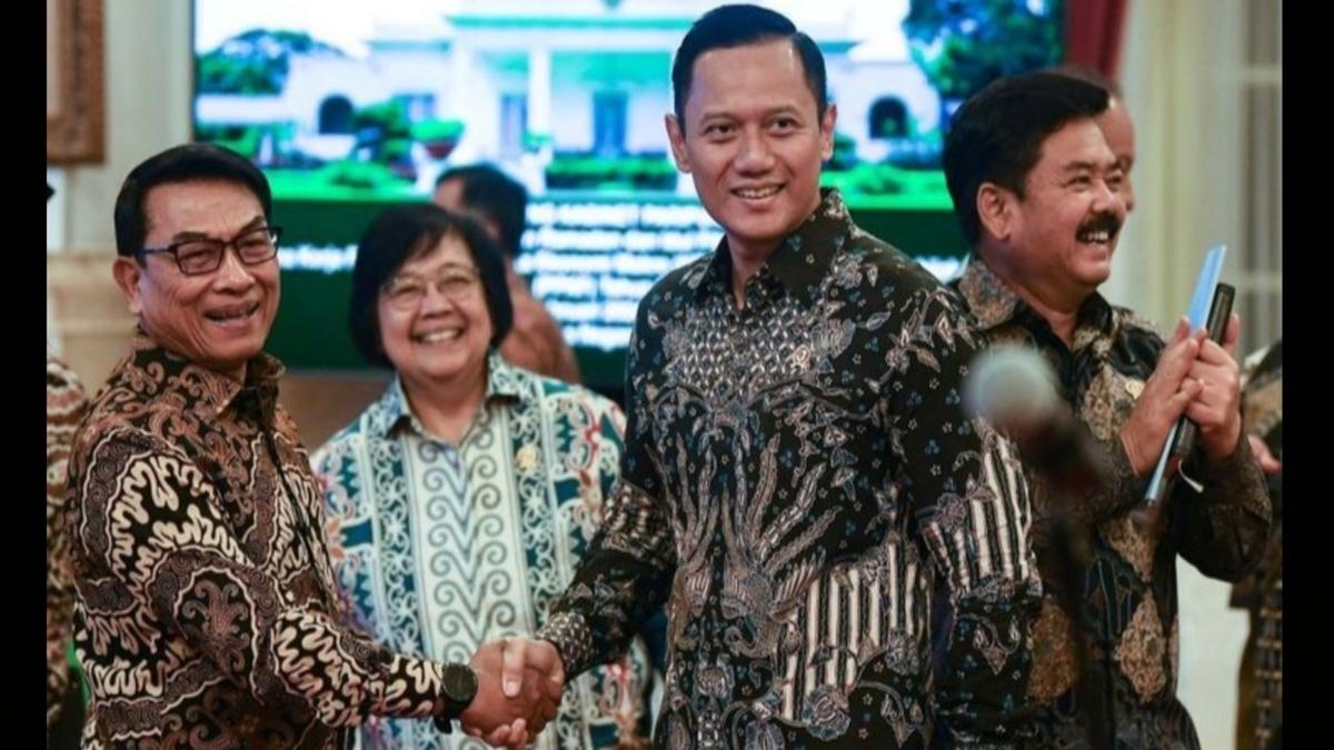 Salaman di Istana, AHY-Moeldoko Kini Sudah Damai?