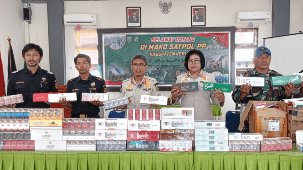 Lagi, Bea Cukai Tindak Jutaan Batang Rokok Ilegal di Lampung dan Kebumen