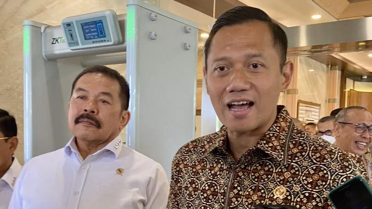 Bertemu Jaksa Agung, AHY Bahas Mafia Tanah