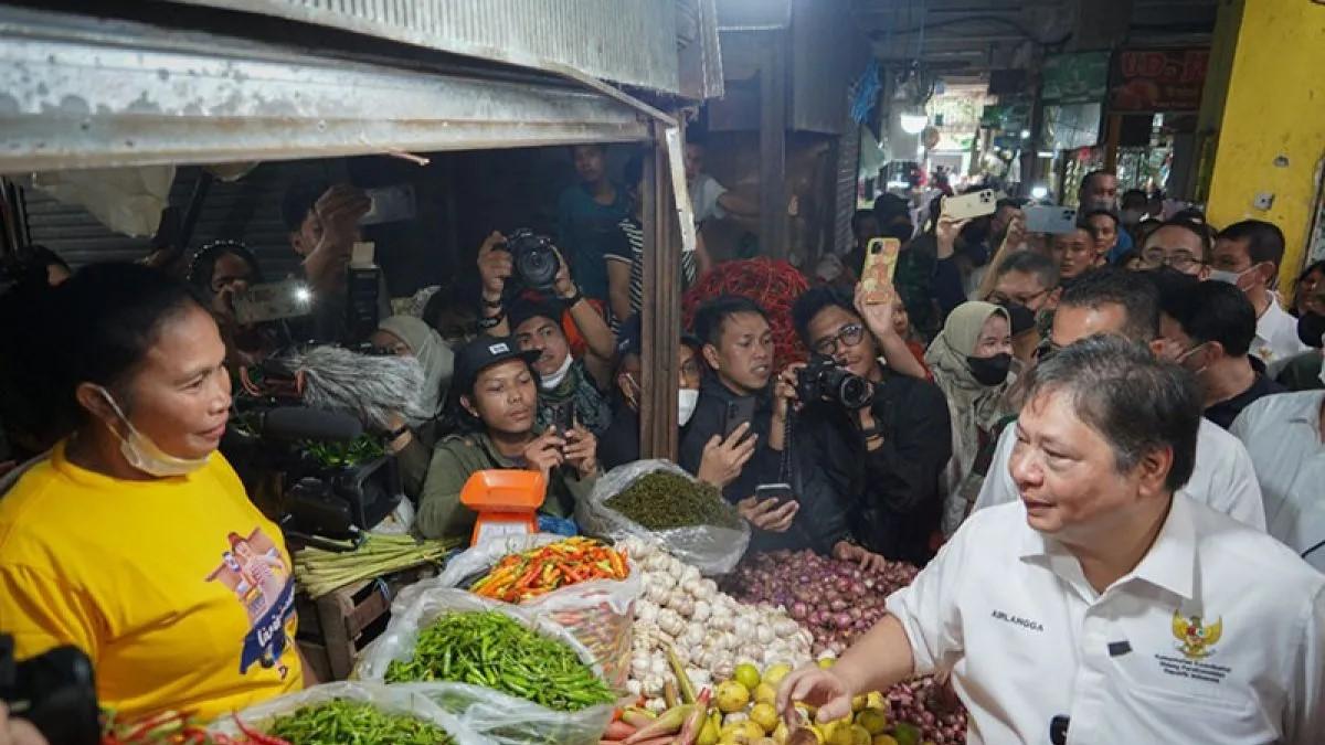 Airlangga Sebut Harga Pangan Mulai Turun Jelang Ramadan
