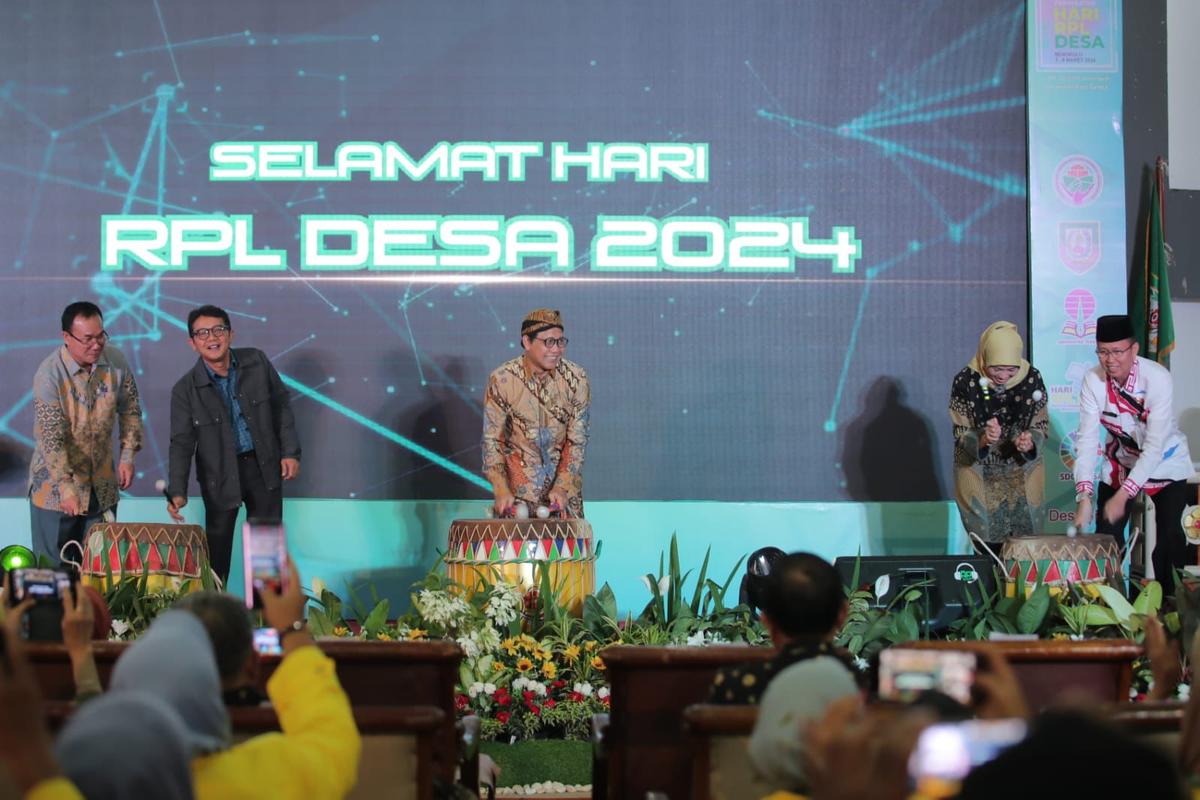 Peringati Hari RPL Desa, Gus Halim: Jadi Fondasi Kuat Desa untuk Mandiri