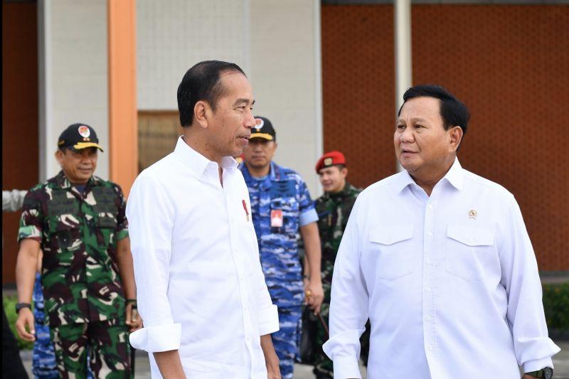 Kunjungan Kerja ke Jatim, Prabowo Dampingi Presiden Jokowi