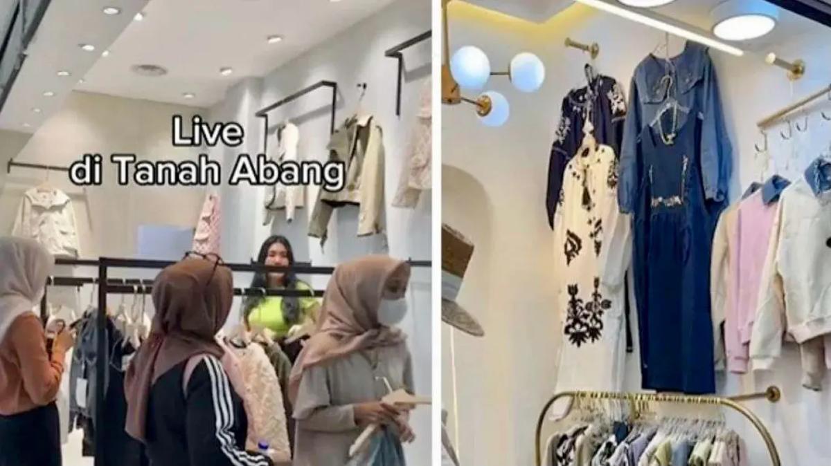 Jelang Ramadan, Baju Gamis Laris Manis di Tanah Abang