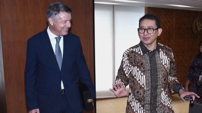 DPR RI-Uni Eropa Komitmen Selesaikan Perjanjian Kerja Sama Ekonomi IEU-CEPA