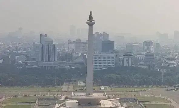 Kualitas Udara Jakarta Tak Sehat Pagi Ini, Urutan ke-10 Terburuk di Dunia