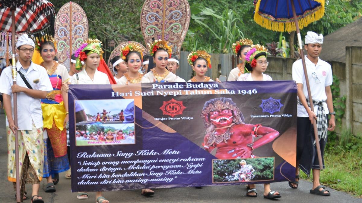 Parade Budaya Sambut Hari Raya Nyepi Tahun Baru Saka 1946