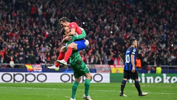 Sengit! Atletico Depak Inter Milan Lewat Adu Penalti
