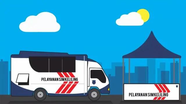 Simak 2 Lokasi Sim Keliling di Jakarta Hari Ini