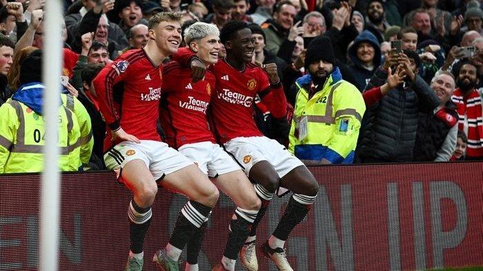 Seru! MU Lolos Semifinal Usai Kalahkan Liverpool 4-3 hingga Extra Time