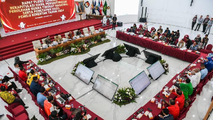 Hasil Rekapitulasi KPU: Prabowo-Gibran Menang di 32 Provinsi dan Luar Negeri