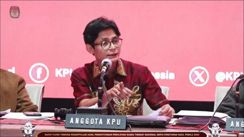 KPU Pastikan Rekapitulasi Pemilu Hari Ini Hanya 1 Panel