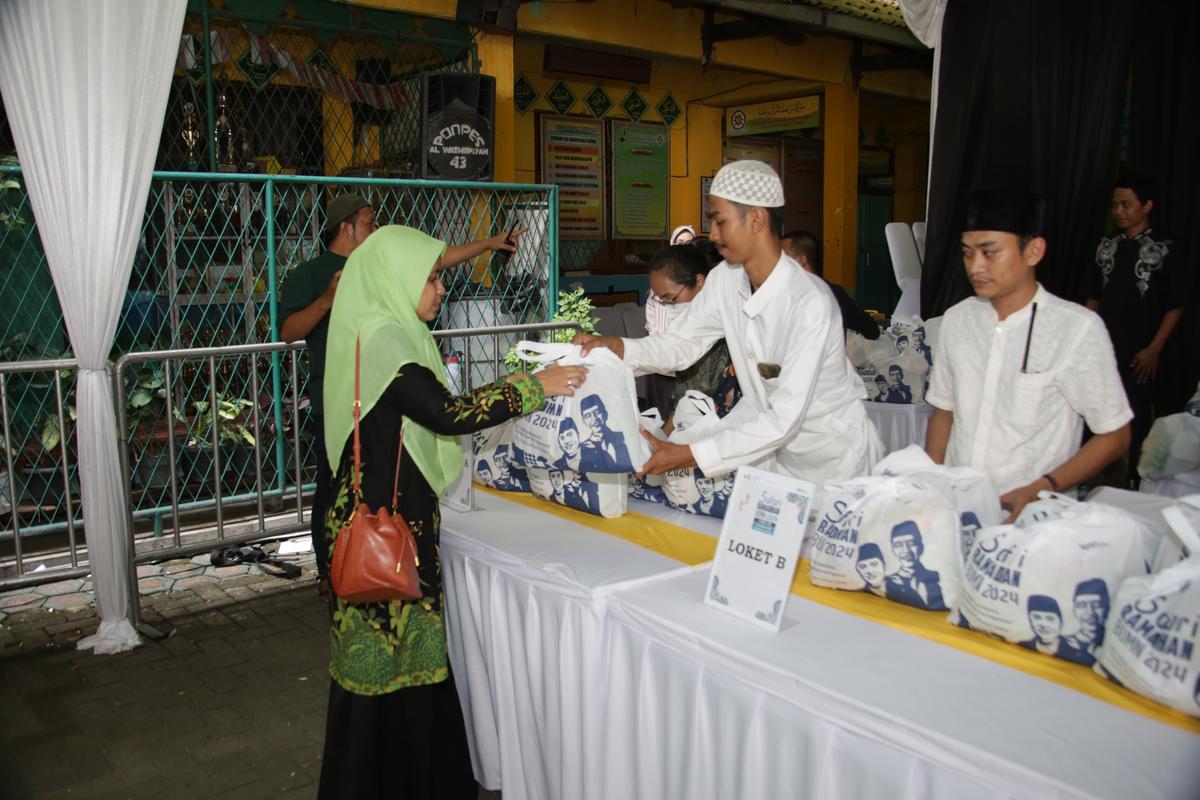Energi Kebersamaan Ramadan, Pertamina dan Kementerian BUMN Guyur 1.000 Paket Sembako