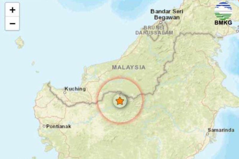 Gempa Magnitudo 4,3 Kembali Guncang Kapuas Hulu Kalbar