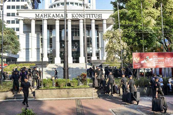 Polisi Bakal Tutup Jalur Sekitar MK Jika Ada Unras Selama Sidang Sengketa Pemilu