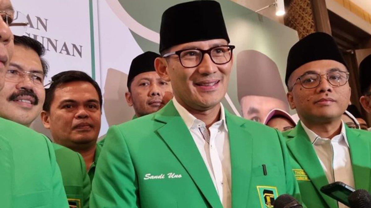 PPP Bakal Tugaskan Sandiaga Uno di Tempat Lain Usai Berakhirnya Pemilu