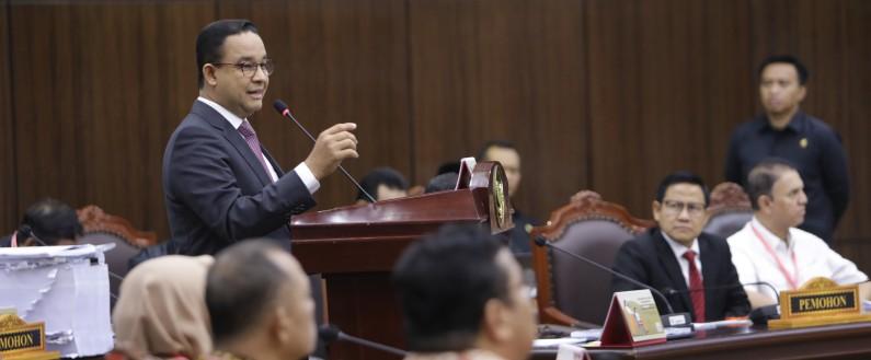 Pasangan AMIN Titip Kepercayaan kepada Majelis Hakim Konstitusi Memutus Sengketa Pilpres