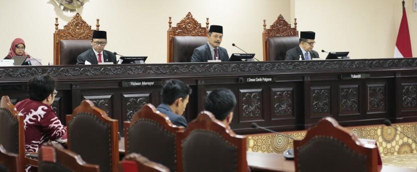 Majelis Kehormatan Jatuhkan Sanksi Tertulis Pelanggaran Etik Hakim Konstitusi Anwar Usman