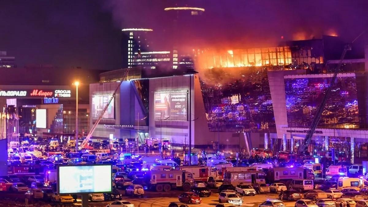 Rusia Tuding AS Tutupi Dalang Aksi Teror di Crocus City Hall