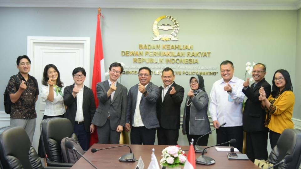 Kepala BK DPR Terima Parlemen Korea Selatan, Diskusi Dukungan Pembuatan UU