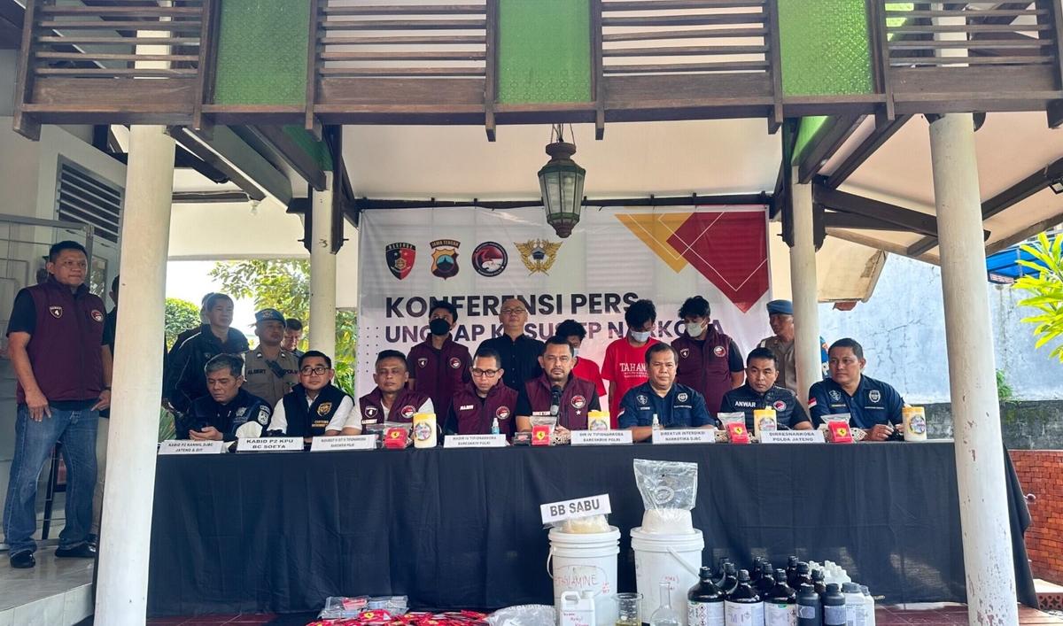 Gerebek Clandestine Lab di Semarang, Bea Cukai dan Bareskrim Polri Sita Sabu dan Ekstasi