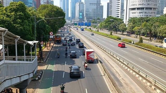 Lengangnya Jakarta Ditinggal Para Pemudik