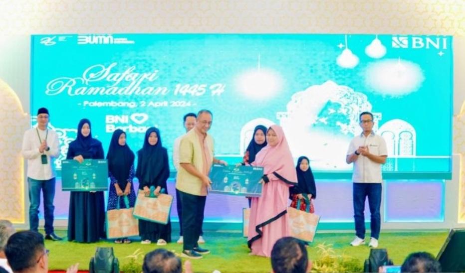 Lewat Safari Ramadan, BNI Salurkan 78 Ribu Paket Sembako di 17 Wilayah
