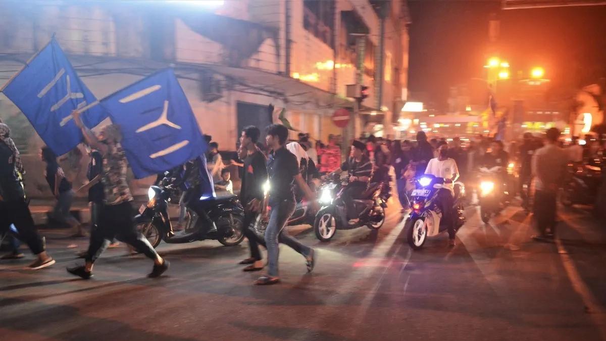 Ribuan Personel Polda Metro Jaya Pantau Pawai-Konvoi Malam Takbiran