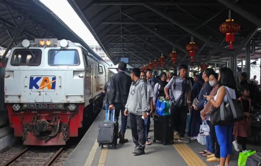 15.054 Pemudik Padati Stasiun Daop 7 Madiun saat Hari Raya Idul Fitri