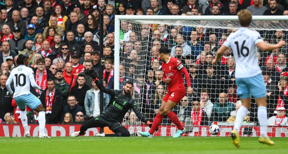 Dipermalukan Crystal Palace, Peluang Juara Liverpool Menipis