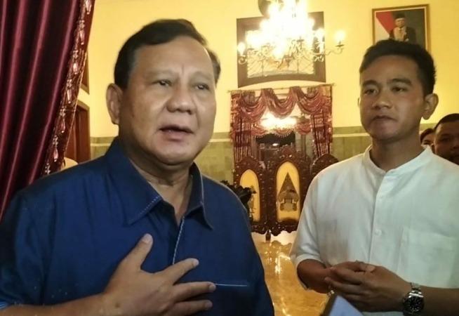 Prabowo-Gibran Sambangi Jokowi di Istana