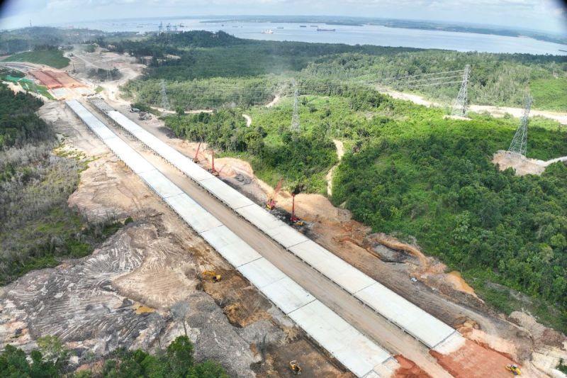 Emiten WSBP Pasok Precast Proyek Pembangunan Jalan Tol IKN Seksi 3B-2