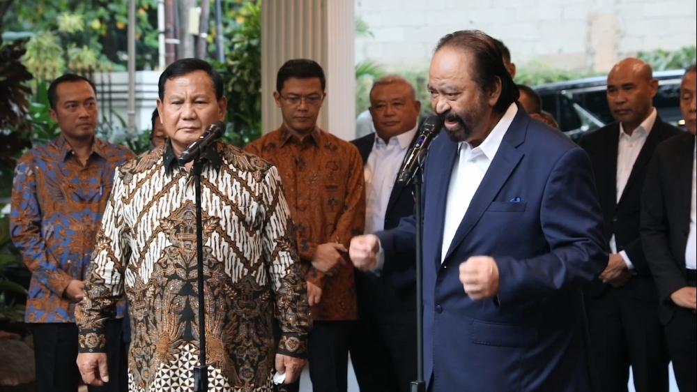 Berjiwa Besar, NasDem Sepakat Dukung Prabowo-Gibran