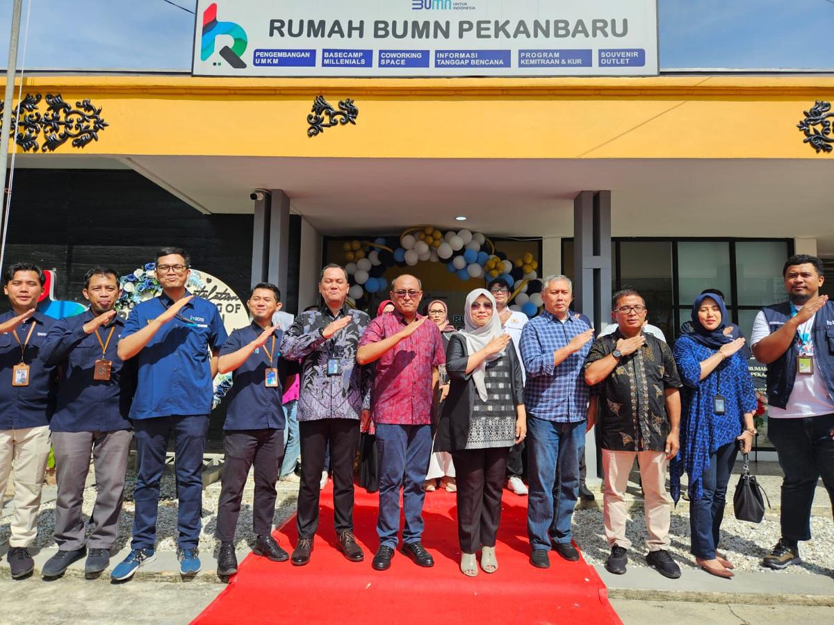 Peresmian Rumah BUMN Pekanbaru: Langkah Pasti Erick Thohir Berdayakan UMKM Lokal