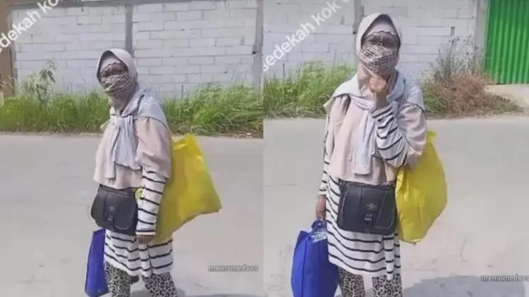 Diduga ODGJ, Emak-Emak Viral Maksa Sedekah Dibawa ke RSMM