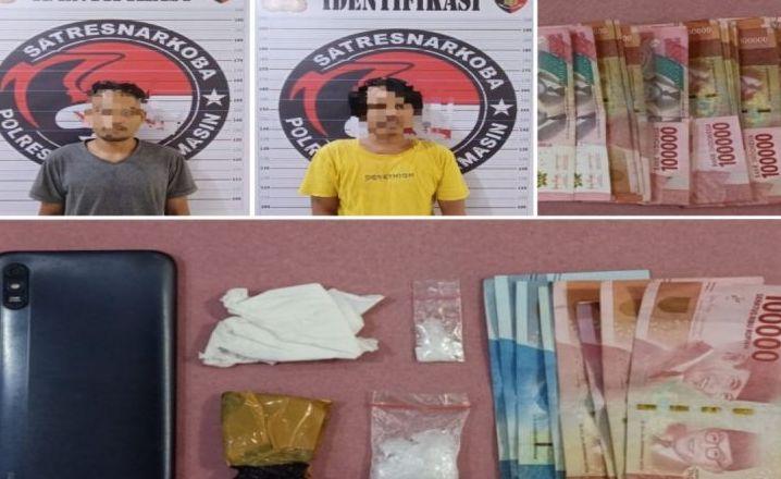 Petugas Kebersihan dan Buruh di Banjarmasin Ditangkap Usai Transaksi Narkoba