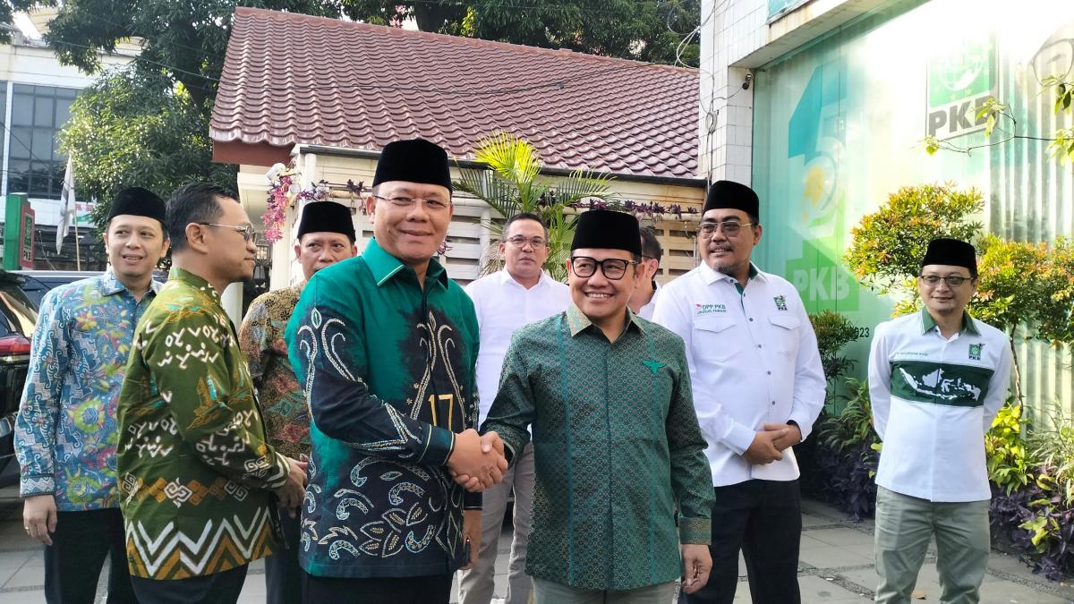 Cak Imin Cs Sambut Jajaran Elite PPP