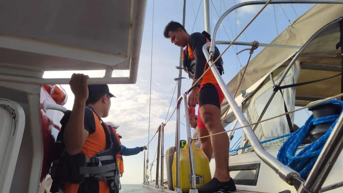 Kapal Norwegia Ditemukan Basarnas Mati Mesin di Perairan Serangan Bali