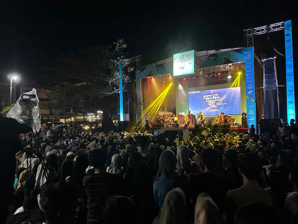 Diramaikan 30 Ribu Pengunjung, Menteri Erick Kembangkan UMKM Daerah Lewat Karya Nyata Fest Pekanbaru