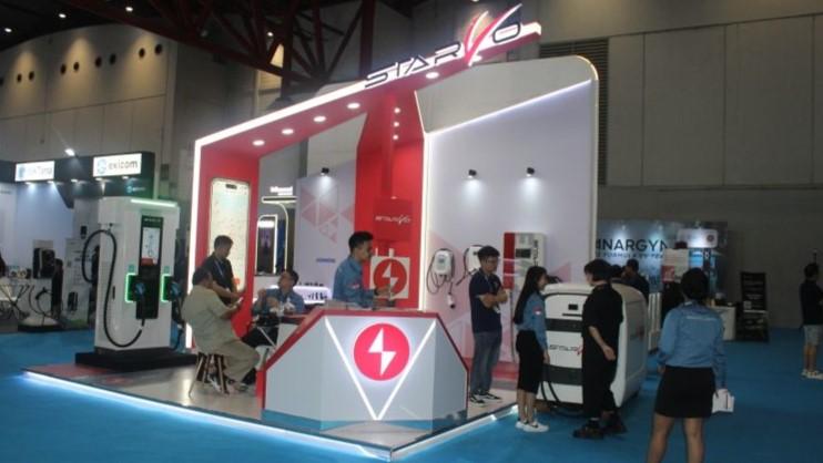 PEVS 2024, Starvo Pamerkan Produk Pengisian Daya ChargePro-CityRider hingga StarvoGo