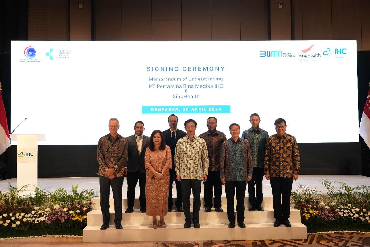 Pacu Layanan Kesehatan, Pertamina Bina Medika IHC dan Singhealth Berkolaborasi