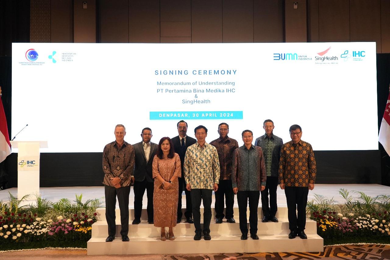 Pacu Layanan Kesehatan, Pertamina Bina Medika IHC dan Singhealth Berkolaborasi