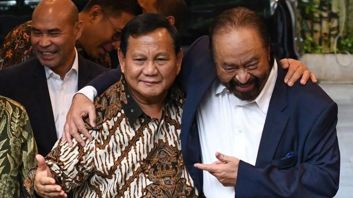 Surya Paloh Ngaku Sungkan Minta Jatah Menteri ke Prabowo-Gibran