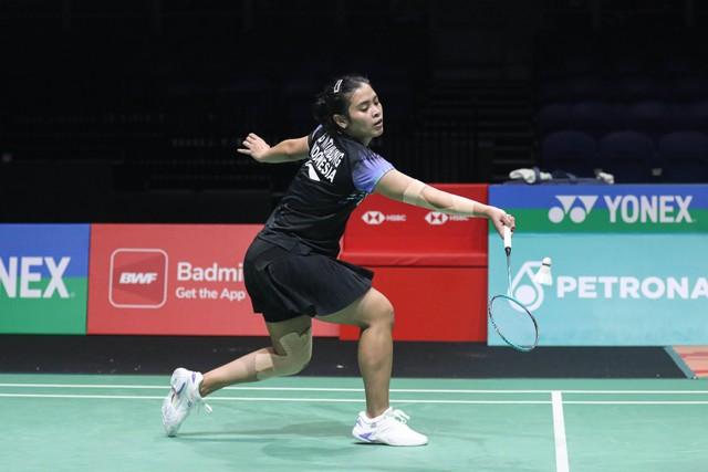 Gregoria Sumbang Poin Pertama Indonesia vs Thailand di Perempat Final Piala Uber 2024
