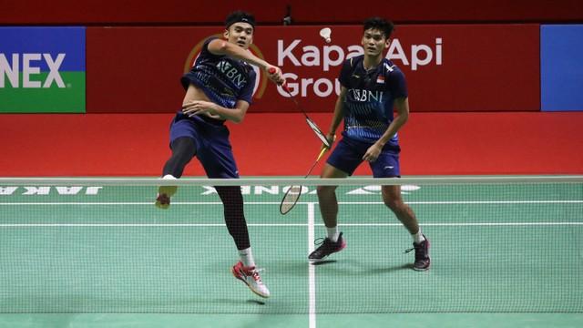 Bagas/Fikri Takluk, Indonesia vs Korsel Imbang 1-1