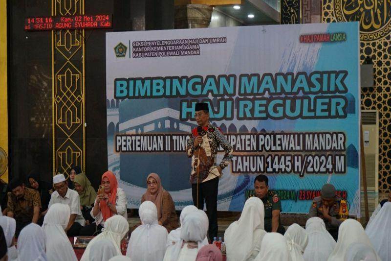 527 Calon Haji di Polewali Mandar Siap Diberangkatkan ke Tanah Suci