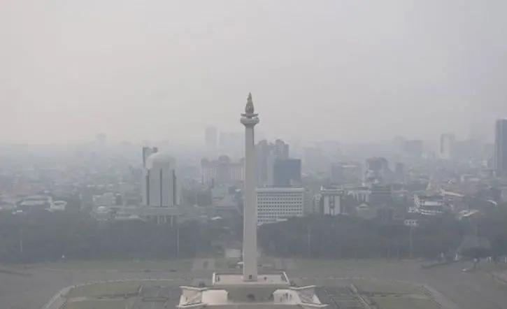 Kualitas Udara Jakarta Terburuk ke-3 di Dunia Pagi Ini