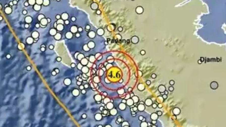 Gempa M 4,6 Guncang Mukomuko Bengkulu